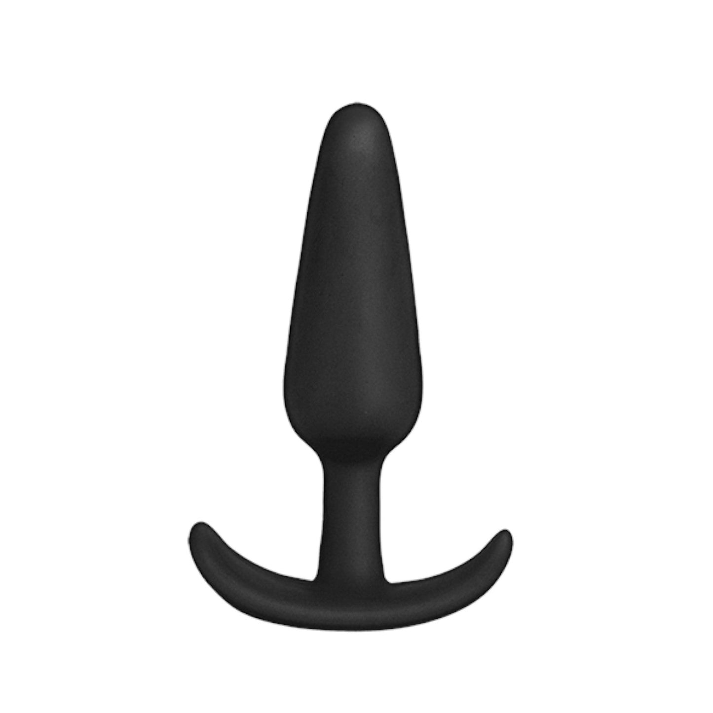 Doc Johnson In A Bag 3 Inch Butt Plug Silicone Black