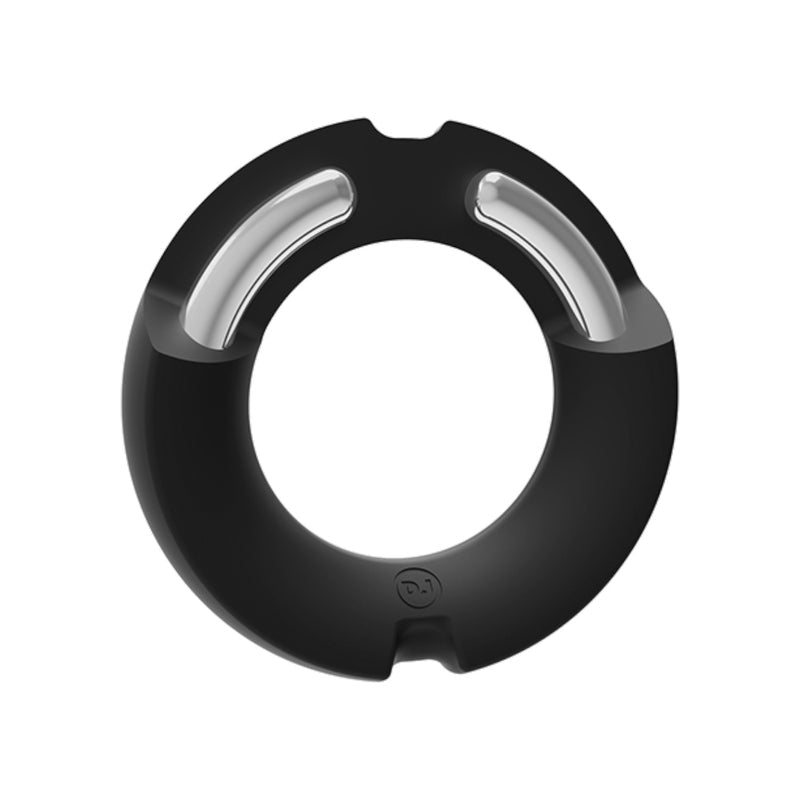 Doc Johnson Kink HYBRID Silicone Covered Metal Cock Ring 35mm or 45mm