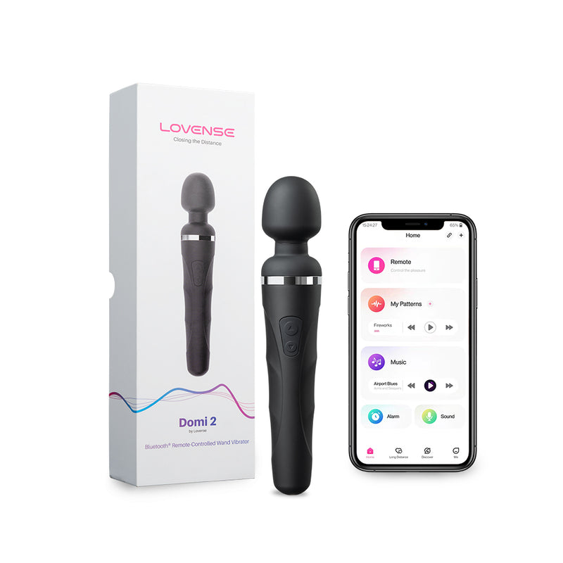 Lovense Domi 2 Bluetooth Cordless Mini Wand [Authorized Dealer]