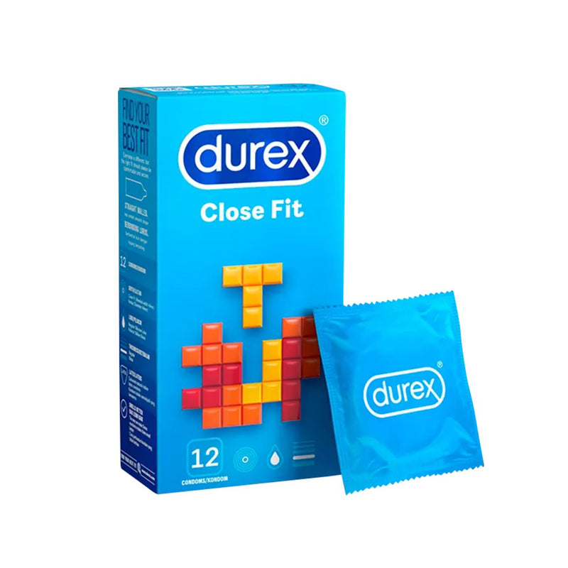 Durex Close Fit Condom 3 Pcs or 12 Pcs