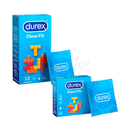 Durex Close Fit Condom 3 Pcs or 12 Pcs