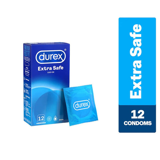 Durex Extra Safe Condom 3pcs or 12 Pcs (Newest Packaging)