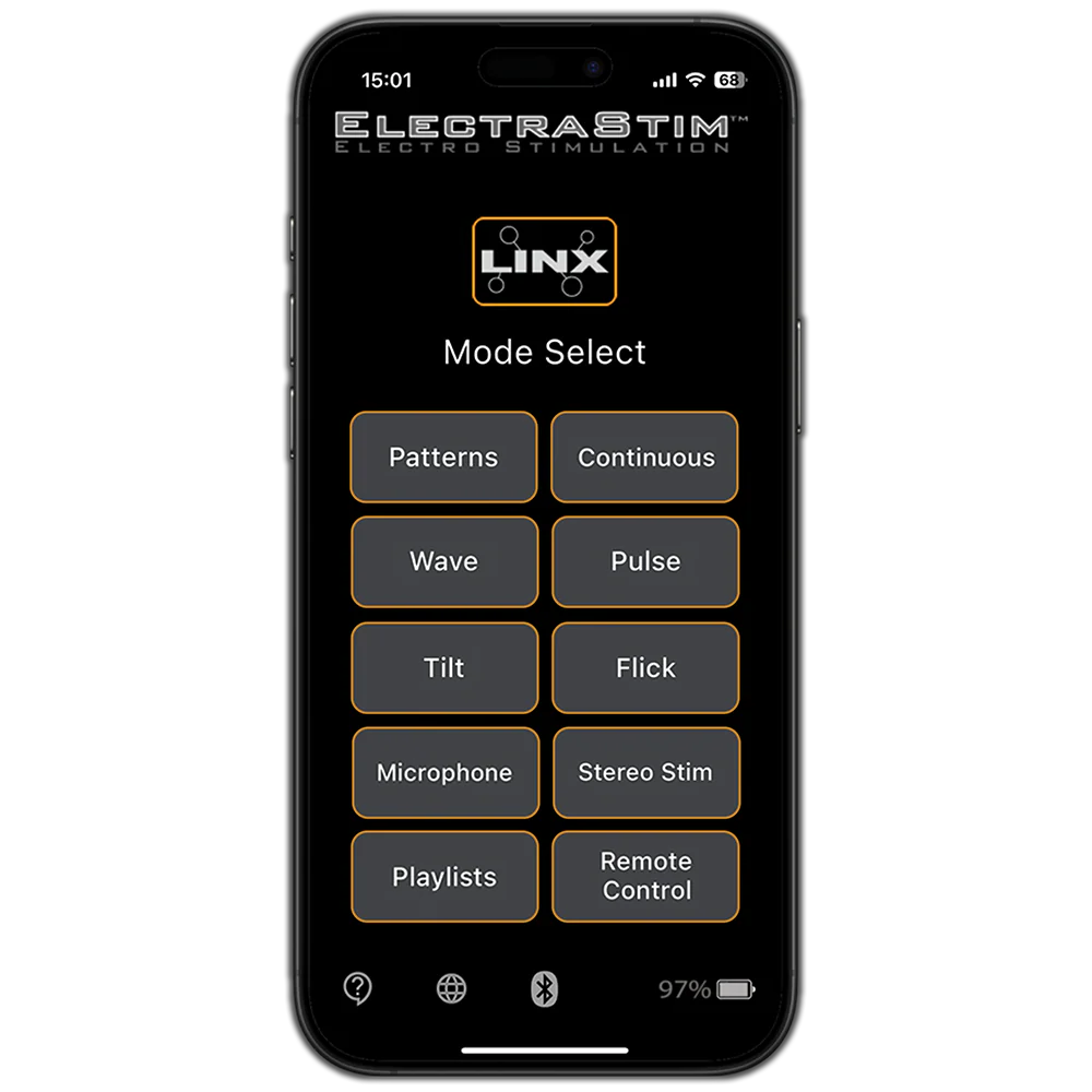 ElectraStim LINX App-Controlled Electro Stimulator EM220 - Dual Output E-Stim