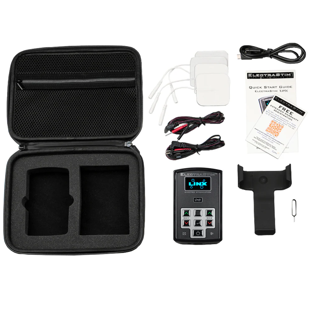 ElectraStim LINX App-Controlled Electro Stimulator EM220 - Dual Output E-Stim