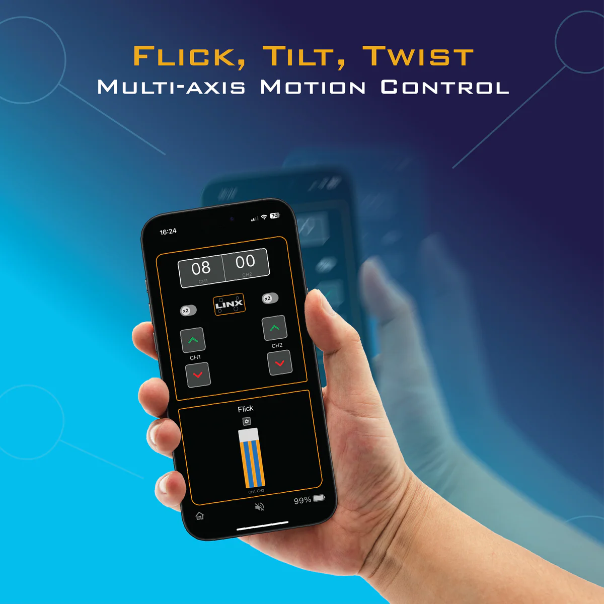ElectraStim LINX App-Controlled Electro Stimulator EM220 - Dual Output E-Stim