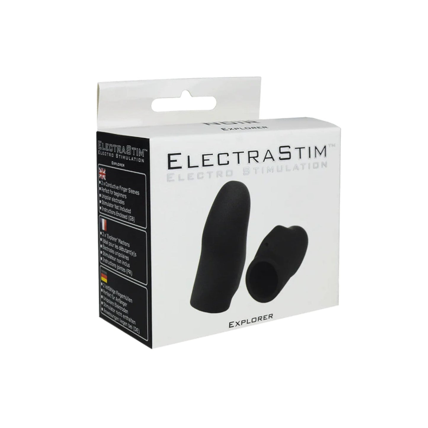 ElectraStim Noir Explorer Electro Silicone Finger Sleeves