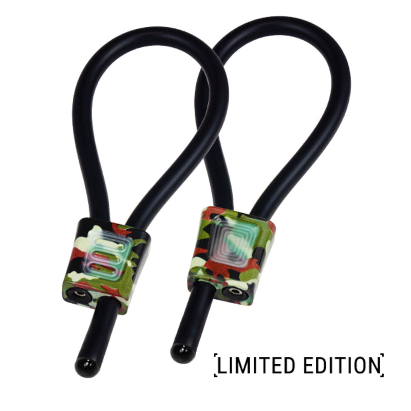 ElectraStim Prestige ElectraLoops Adjustable Cock Rings (20th Anniversary Camouflage Limited Edition)
