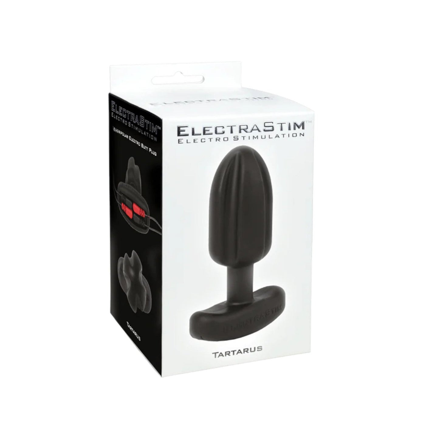 ElectraStim Silicone Noir Tartarus Quadripolar Butt Plug EM3160