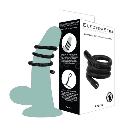 ElectraStim Recoil Shape & Play Flexible Unipolar E-Stim Electrode (2mm Pin)