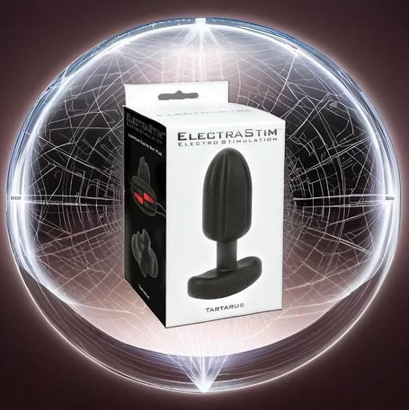ElectraStim Silicone Noir Tartarus Quadripolar Butt Plug EM3160
