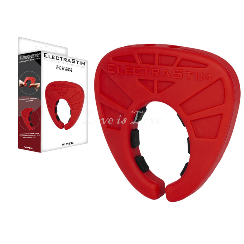 ElectraStim Silicone Fusion Viper Bi-Polar Cock Ring EM3130