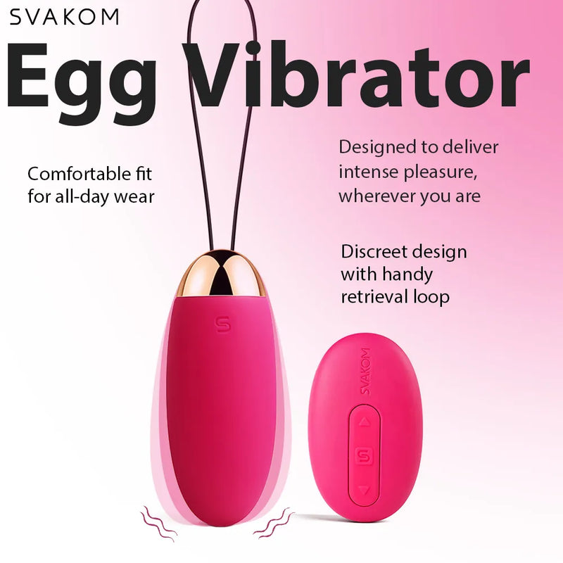 Svakom Elva Intelligent Mode Remote Control Egg [Authorized Agent]