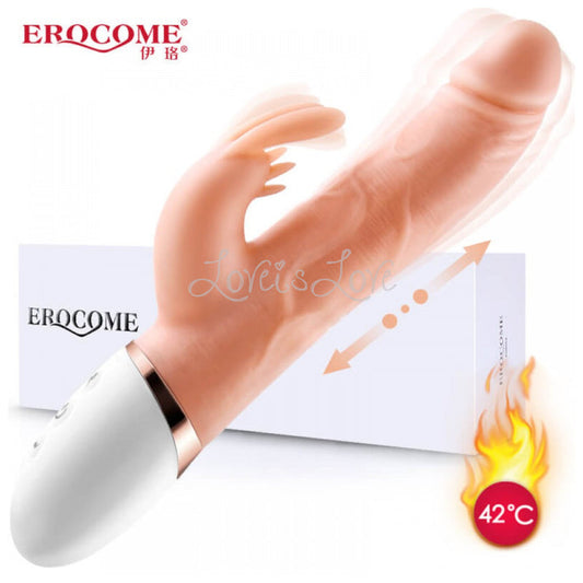Erocome Canismajor Thrusting Rotating Heating Rabbit Vibrator Vanilla
