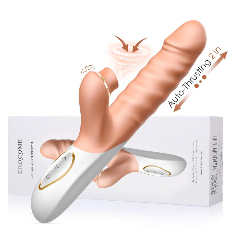Erocome Cassiopeia Rabbit Vibrator Vanilla or Cerise