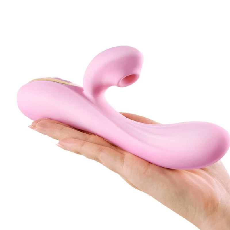 Erocome Delphinus Vibrating Motion With Sucking Function Vibrator Pink (Limited Period Sale)