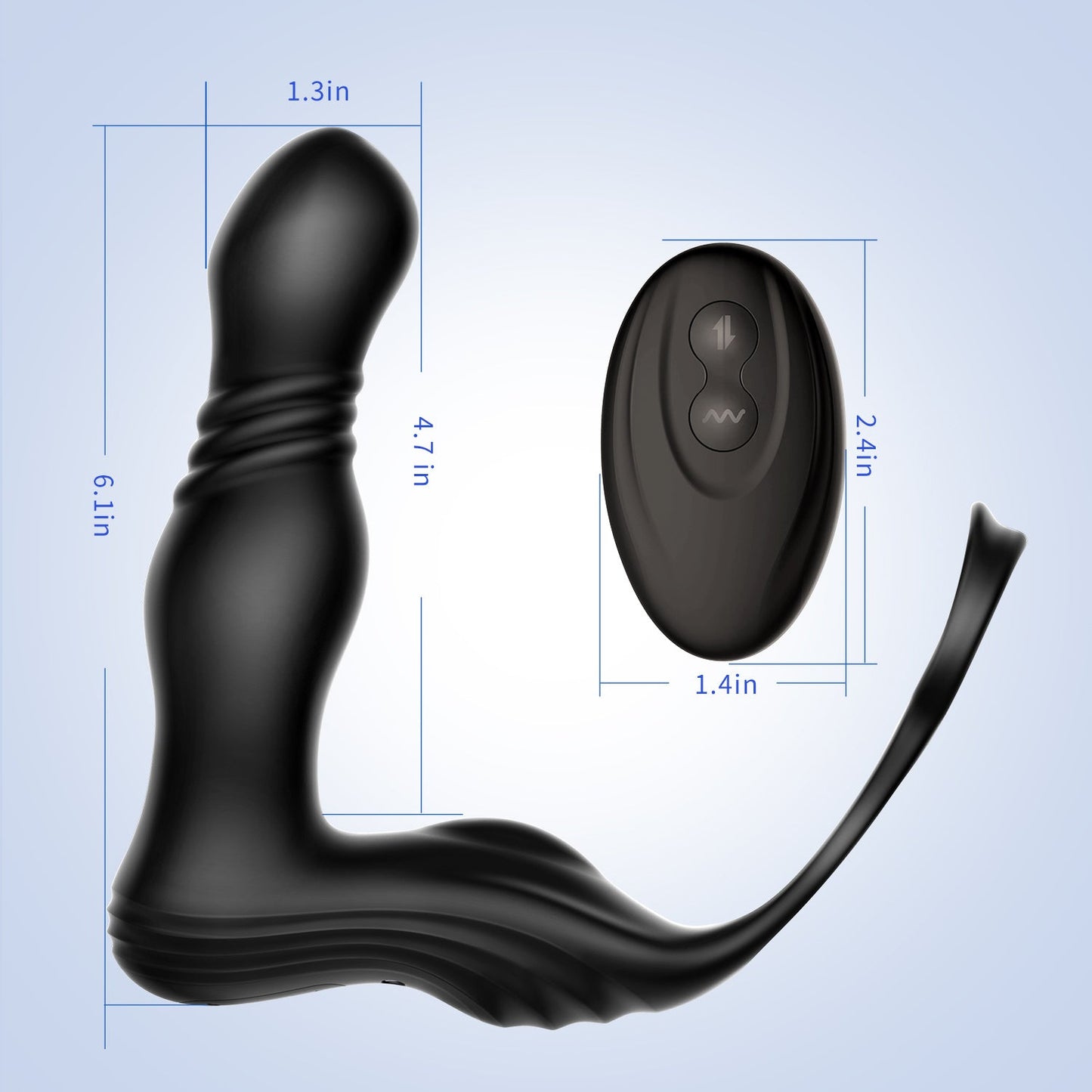 Erocome Sagittarius Remote Prostate Vibrating Massager ( erocome delisted )