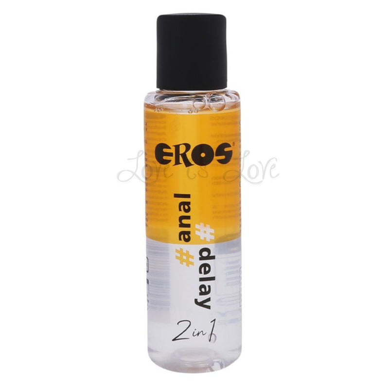 Eros Ultimate 2 in1 #Anal #Delay Premium Quality Lubricant 3.4 FL OZ 1