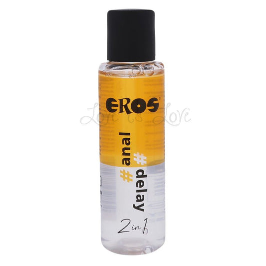 Eros Ultimate 2 in1 #Anal #Delay Premium Quality Lubricant 3.4 FL OZ 1