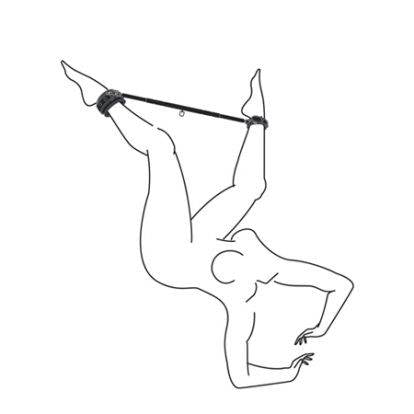 Easytoys Expander Spreader Bar and Cuffs Set
