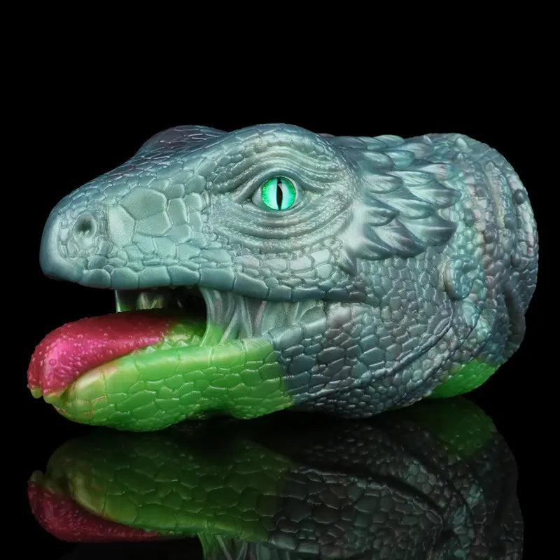 Fantasy Creature Green Dragon Stroker Silicone Onahole Masturbator 1.1kg [Limited Period SALE]