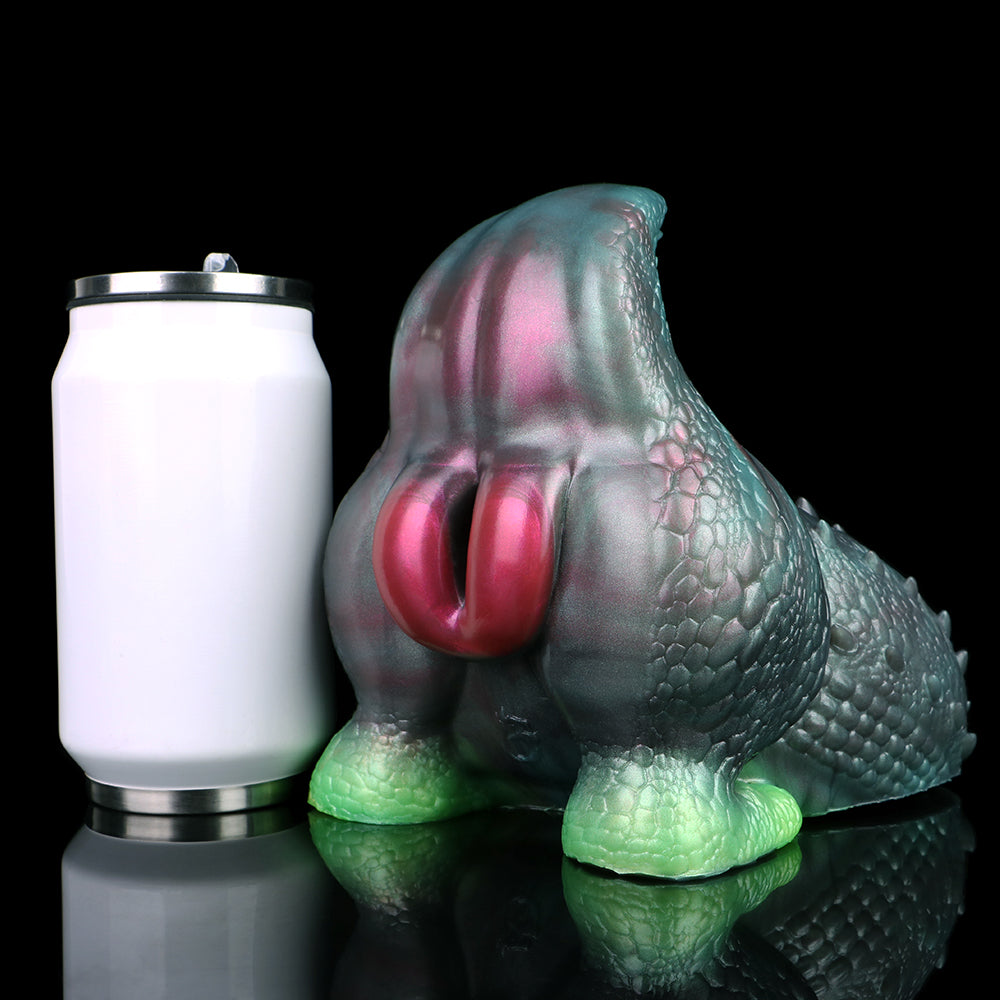 Fantasy Creature Green Reptilian Stroker Silicone Onahole Masturbator 1.48kg [Limited Time Offer]