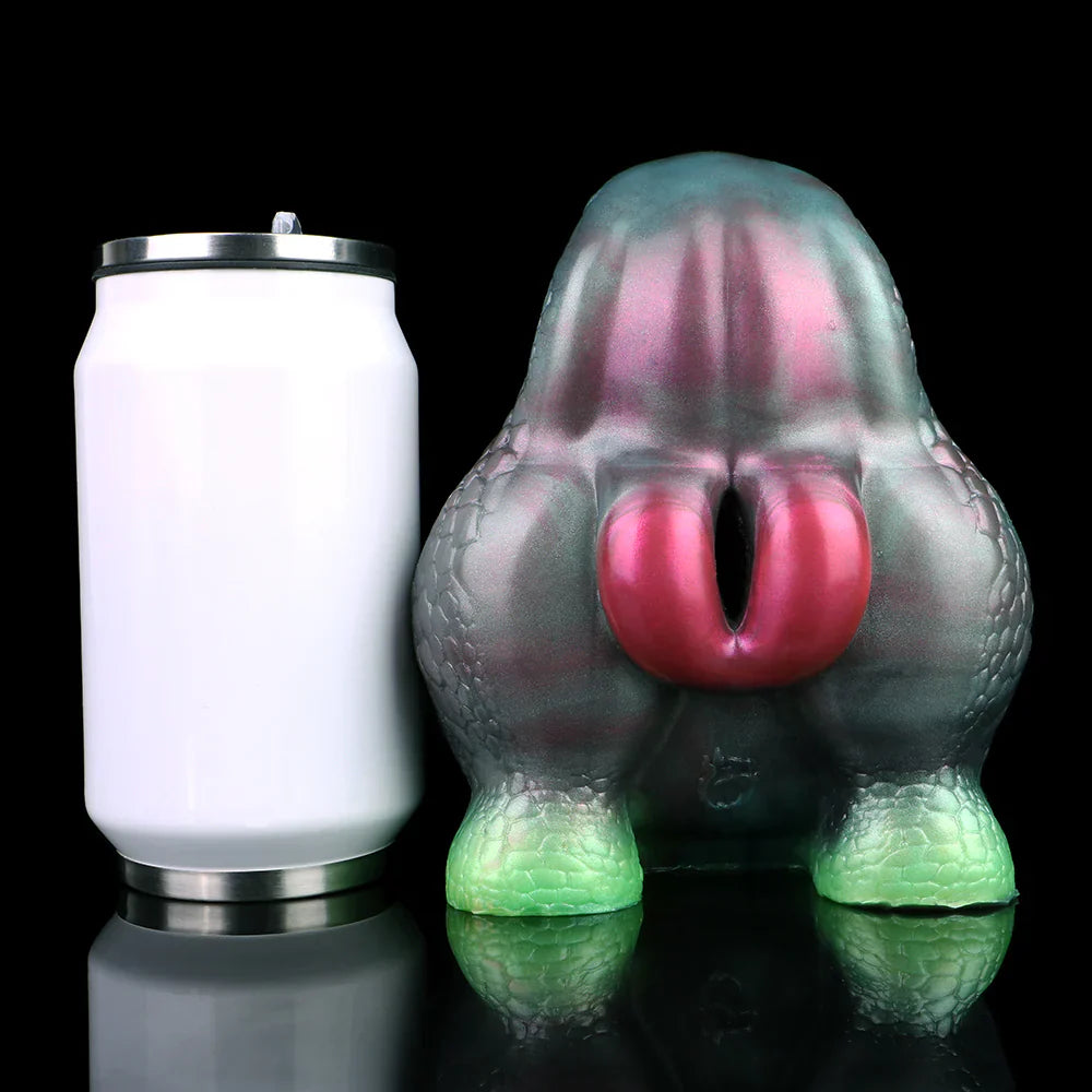 Fantasy Creature Green Reptilian Stroker Silicone Onahole Masturbator 1.48kg [Limited Time Offer]