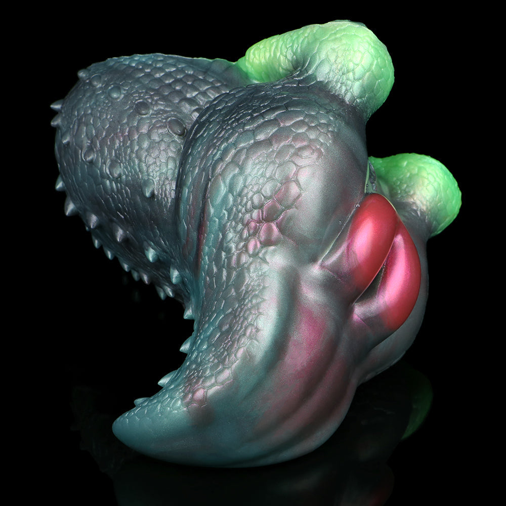 Fantasy Creature Green Reptilian Stroker Silicone Onahole Masturbator 1.48kg [Limited Time Offer]