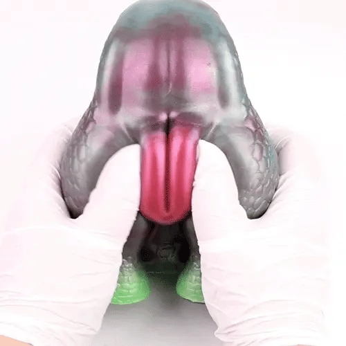 Fantasy Creature Green Reptilian Stroker Silicone Onahole Masturbator 1.48kg [Limited Time Offer]