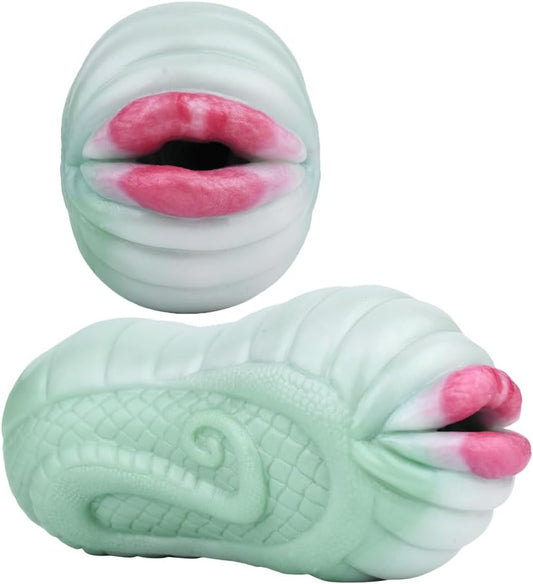 Fantasy Creature Green Snake Stroker Silicone Onahole Masturbator 488G [Limited Time Offer]