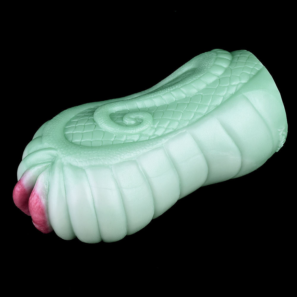Fantasy Creature Green Snake Stroker Silicone Onahole Masturbator 488G [Limited Time Offer]