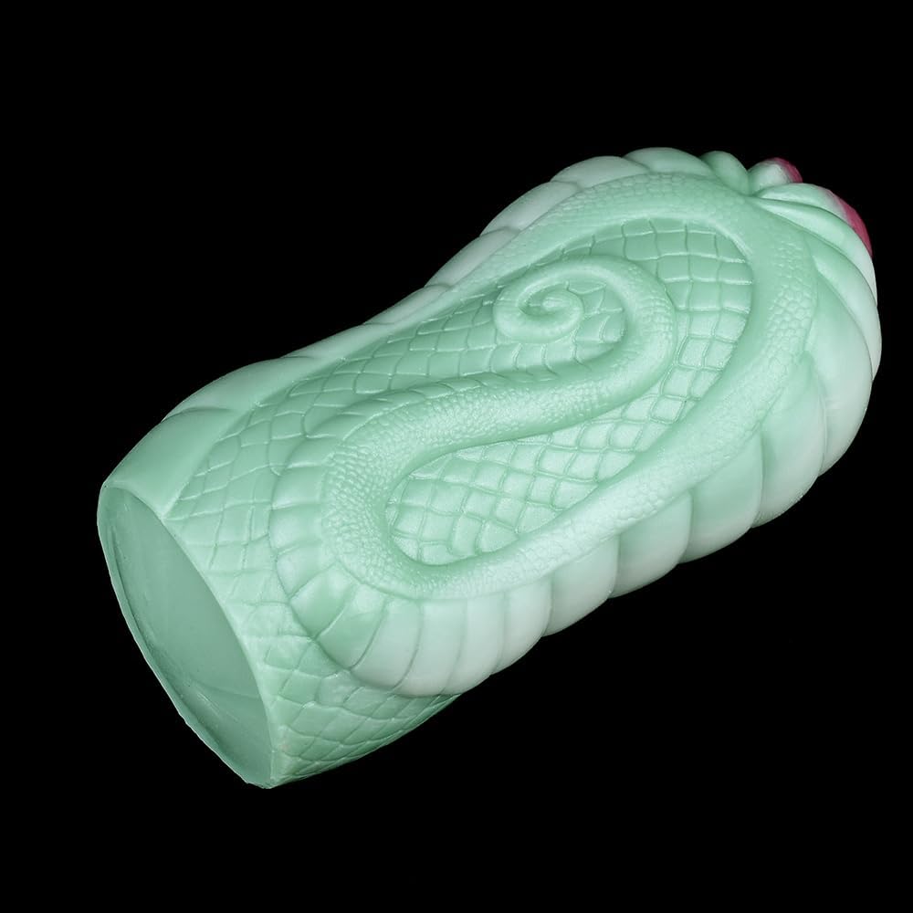Fantasy Creature Green Snake Stroker Silicone Onahole Masturbator 488G [Limited Time Offer]