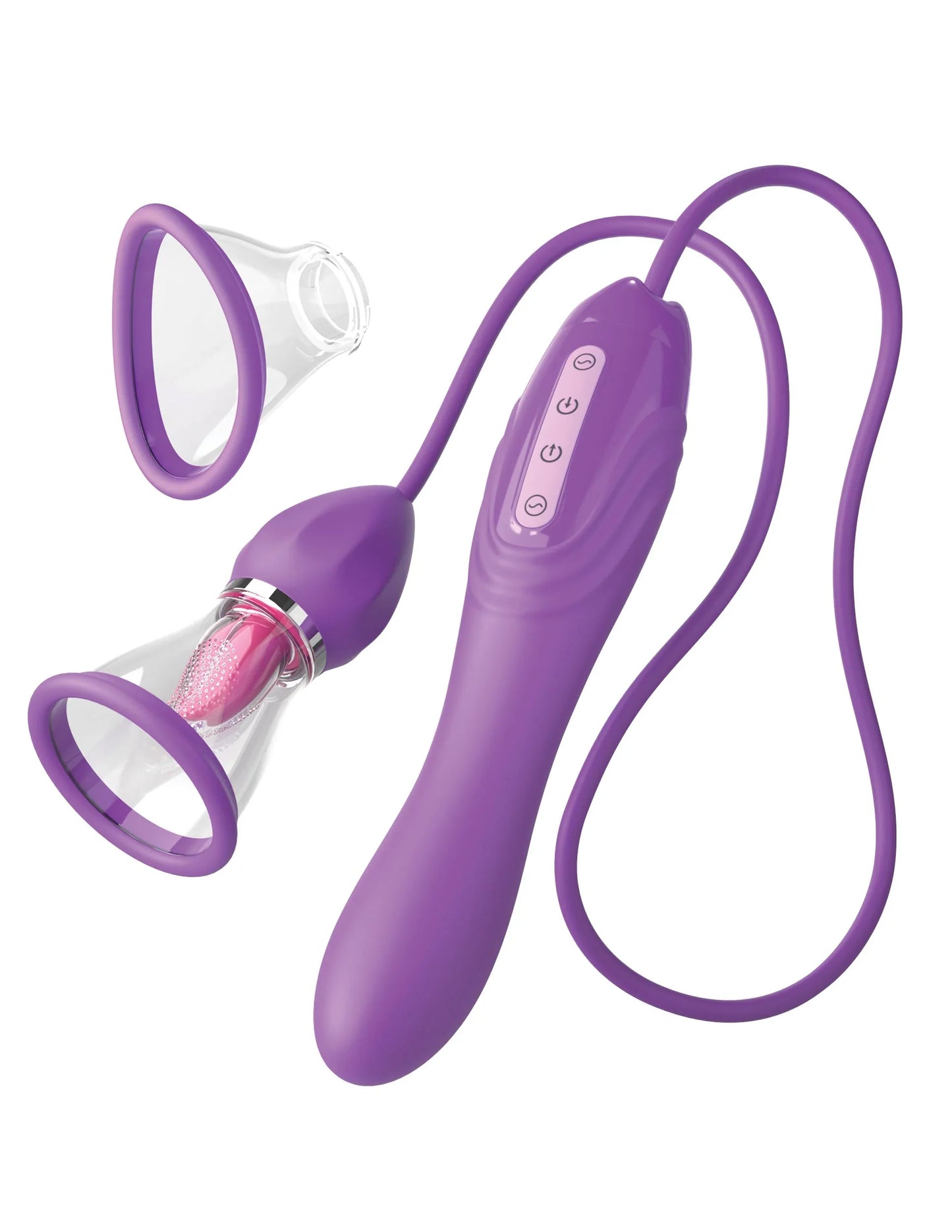 Fantasy For Her Her Ultimate Pleasure MAX Tongue-Action, Suction and G-Spot Vibrator
