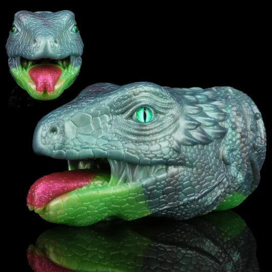 Fantasy Creature Green Dragon Stroker Silicone Onahole Masturbator 1.1kg [Limited Period SALE]