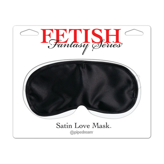 Fetish Fantasy Series Satin Love Mask Black