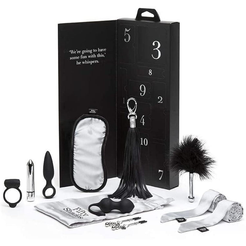 Fifty Shades Of Grey Pleasure Overload 10 Days Of Pleasure Couple's Gift Set