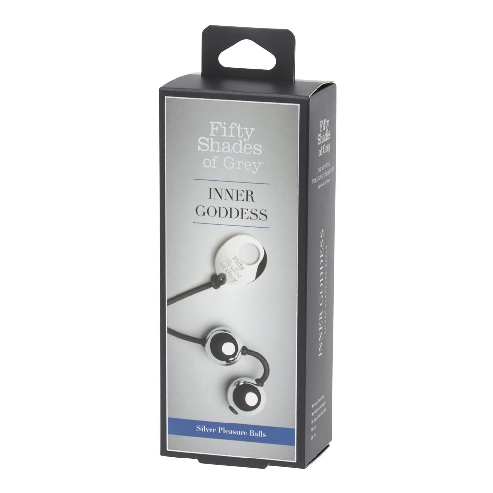 Fifty Shades of Grey Inner Goddess Silver Pleasure Balls 221g (In New Designed Packaging)