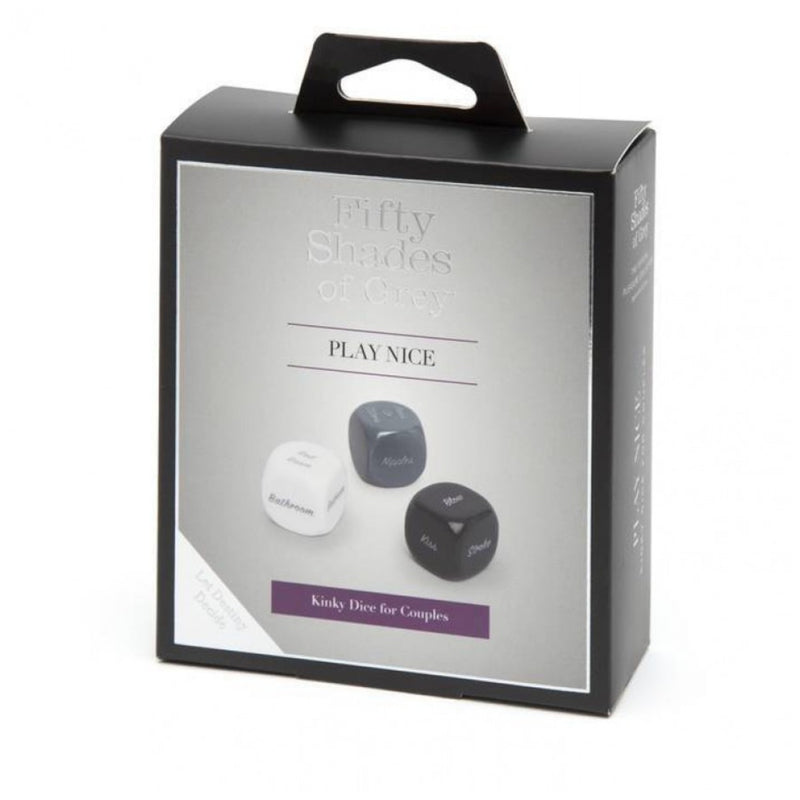 Fifty Shades of Grey Play Nice Kinky Dice For Couples