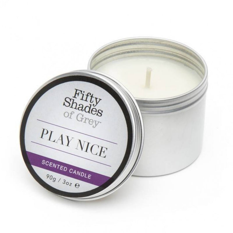 Fifty Shades of Grey Play Nice Vanilla Candle 90 G 3 OZ