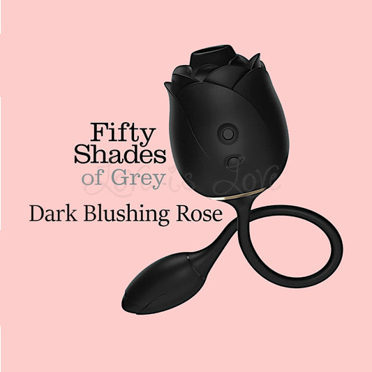 Fifty Shades of Grey Dark Blushing Rose Clitoral Suction And Vibrating Egg