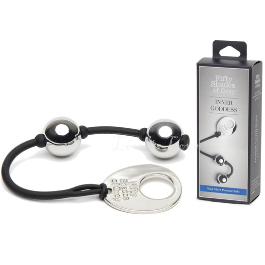 Fifty?Shades?of Grey Inner Goddess Mini Silver Pleasure Balls 85 G?