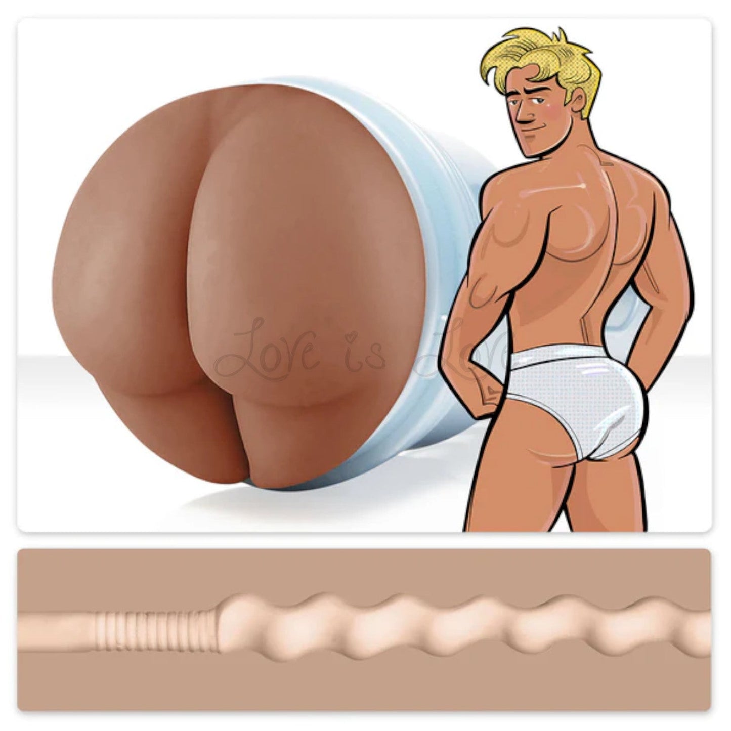 Fleshjack Fantasy Power Bottom Squeeze Texture Boy Butt