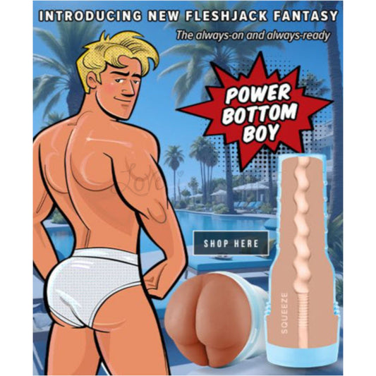 Fleshjack Fantasy Power Bottom Squeeze Texture Boy Butt