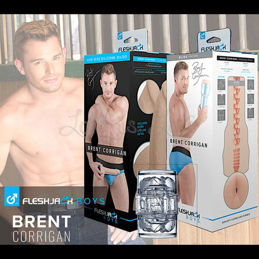 Fleshjack Boys Brent Corrigan Signature Collection - Dildo, Butt Bliss or Quickshot