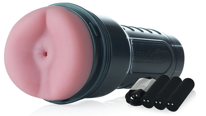Fleshlight Vibro Pink Butt Touch (New Edition With 3 USB rechargeable 10 Function Bullets)(Limited Period Sale)