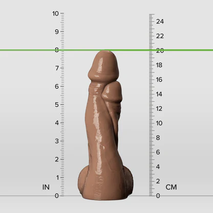 Fleshlight Fantasy Twisted Twins Dildo (Mar 26 New Launch)
