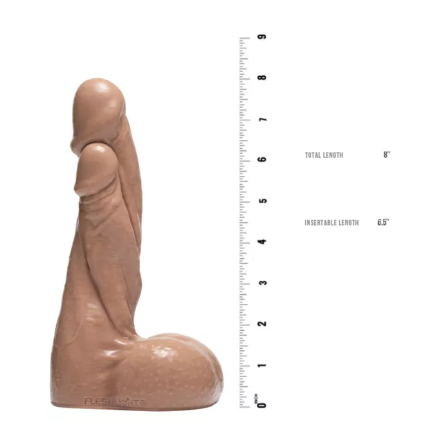 Fleshlight Fantasy Twisted Twins Dildo (Mar 26 New Launch)