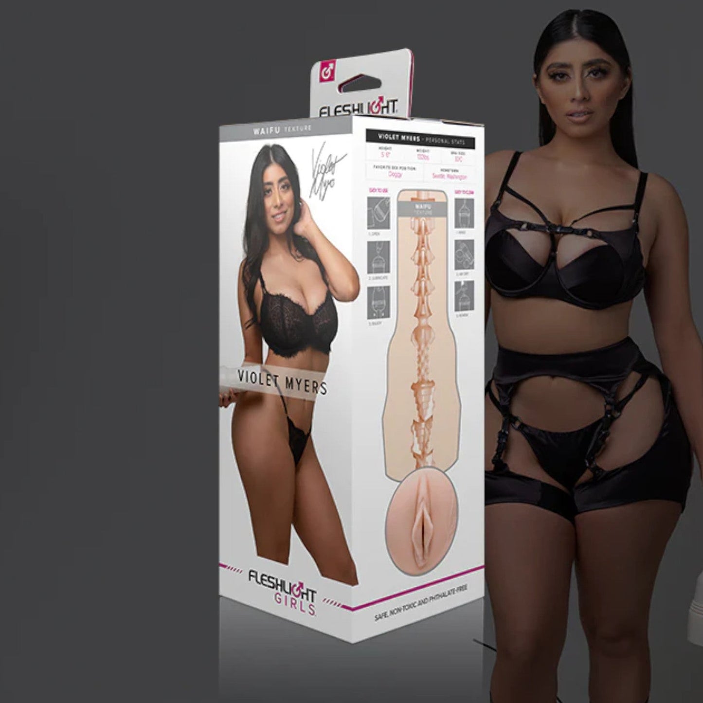 Fleshlight Girls Violet Myers Waifu Vagina