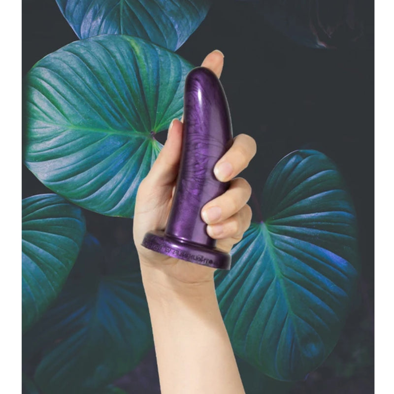 Fleshlight Herspot Plum Orchid Platinum-Cured Silicone Curved Dildo