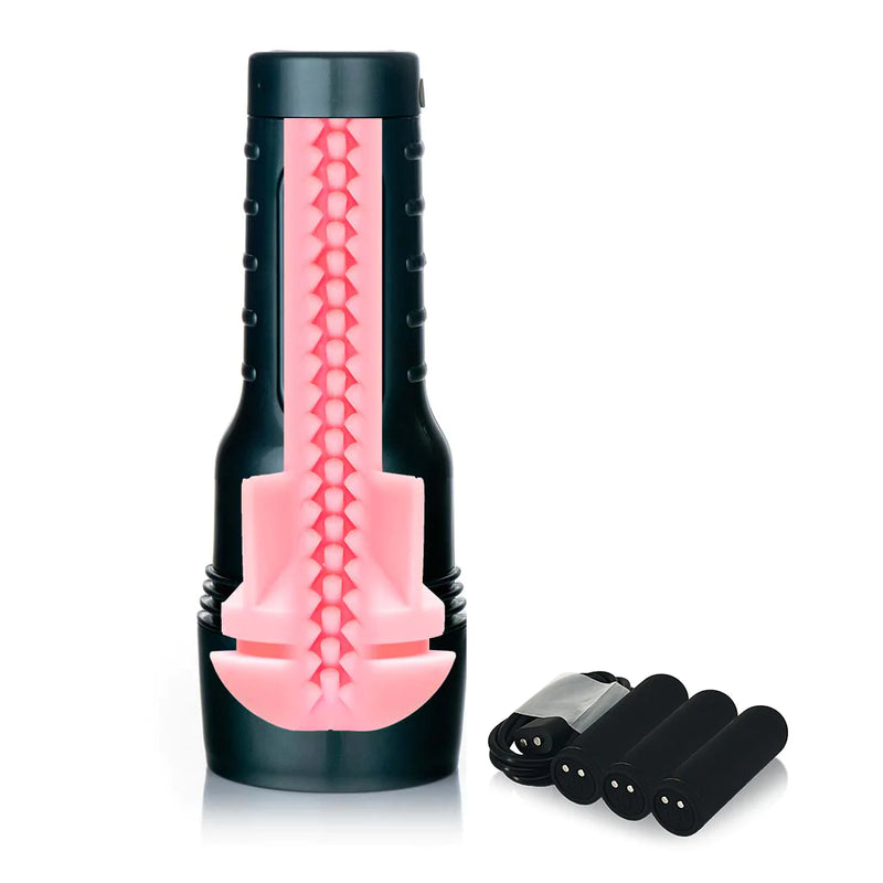 Fleshlight Vibro Pink Butt Touch (New Edition With 3 USB rechargeable 10 Function Bullets)(Limited Period Sale)