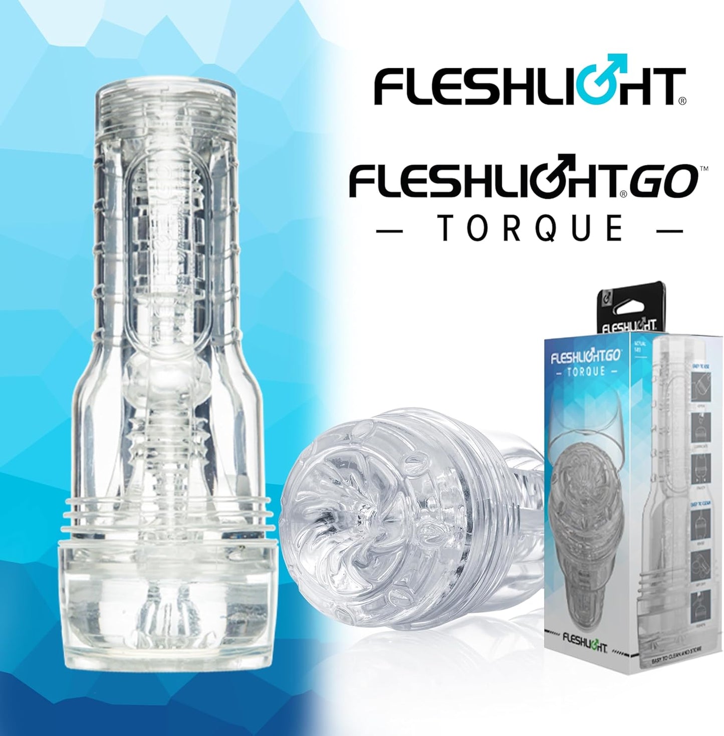 Fleshlight GO Torque Ice (In Brand New Packaging)